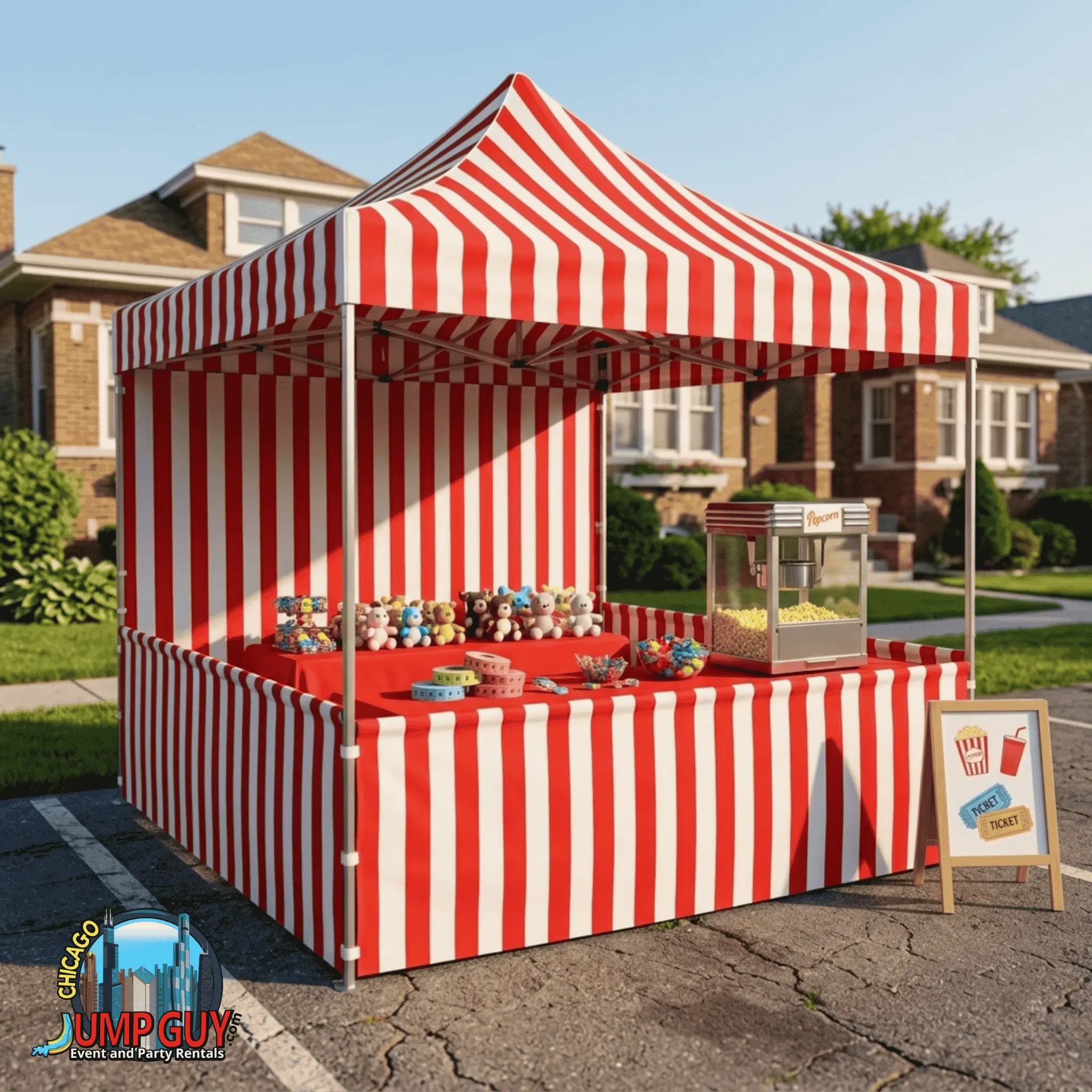 Tent rentals Highland Park IL about page category card for 60035 estate weddings and HPHS graduation receptions